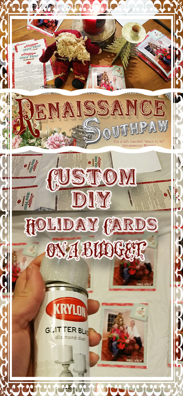 Custom DIY Holiday Cards on a Budget